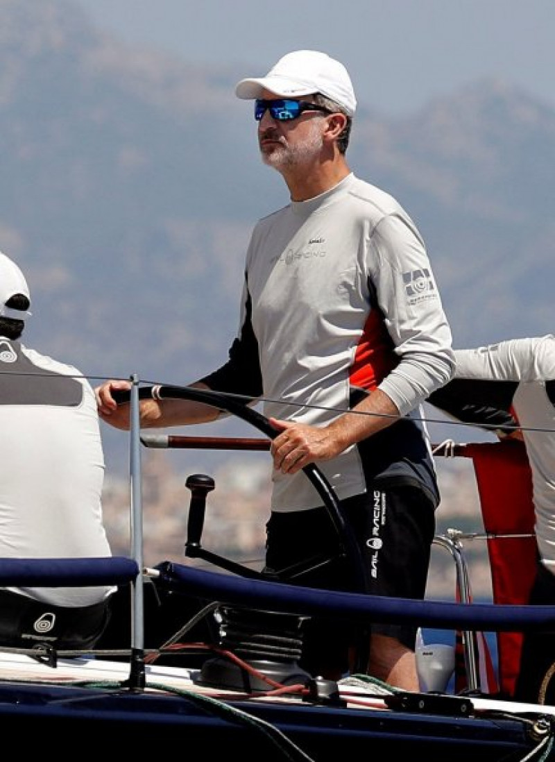 Felipe VI quedó quinto en la 38º edición de la Copa del Rey Mapfre de Vela.