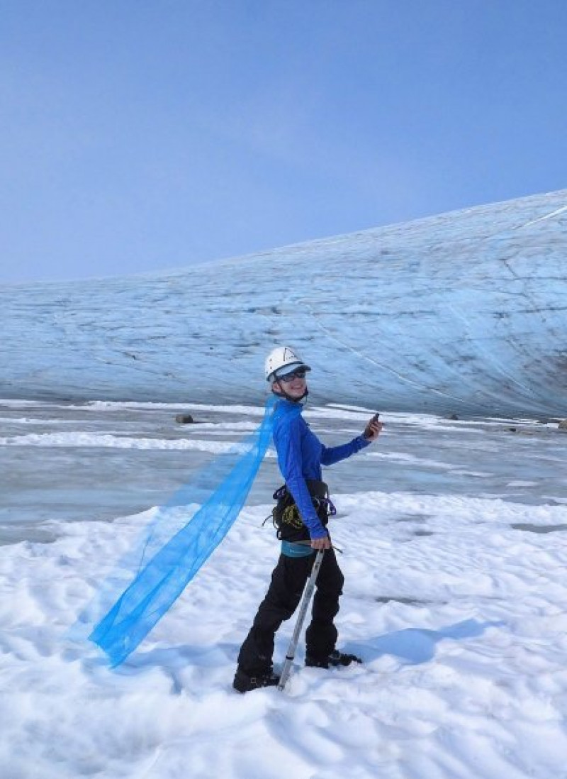 Celeste Labedz se hizo esta fotografía en Alaska.