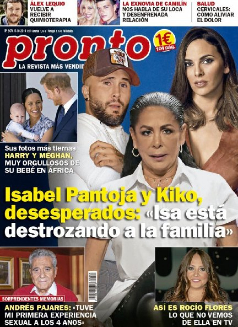 Imagen de portada de la revista Pronto número 2474