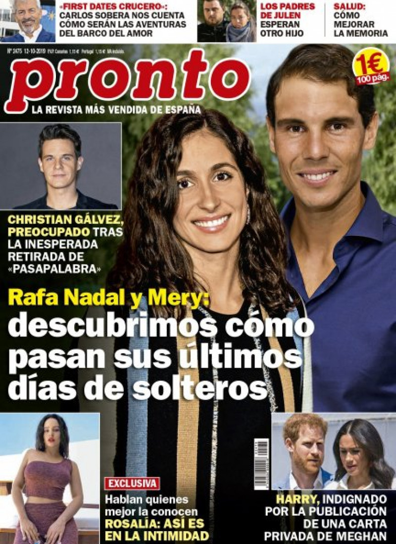 Imagen de portada de la revista Pronto número 2475