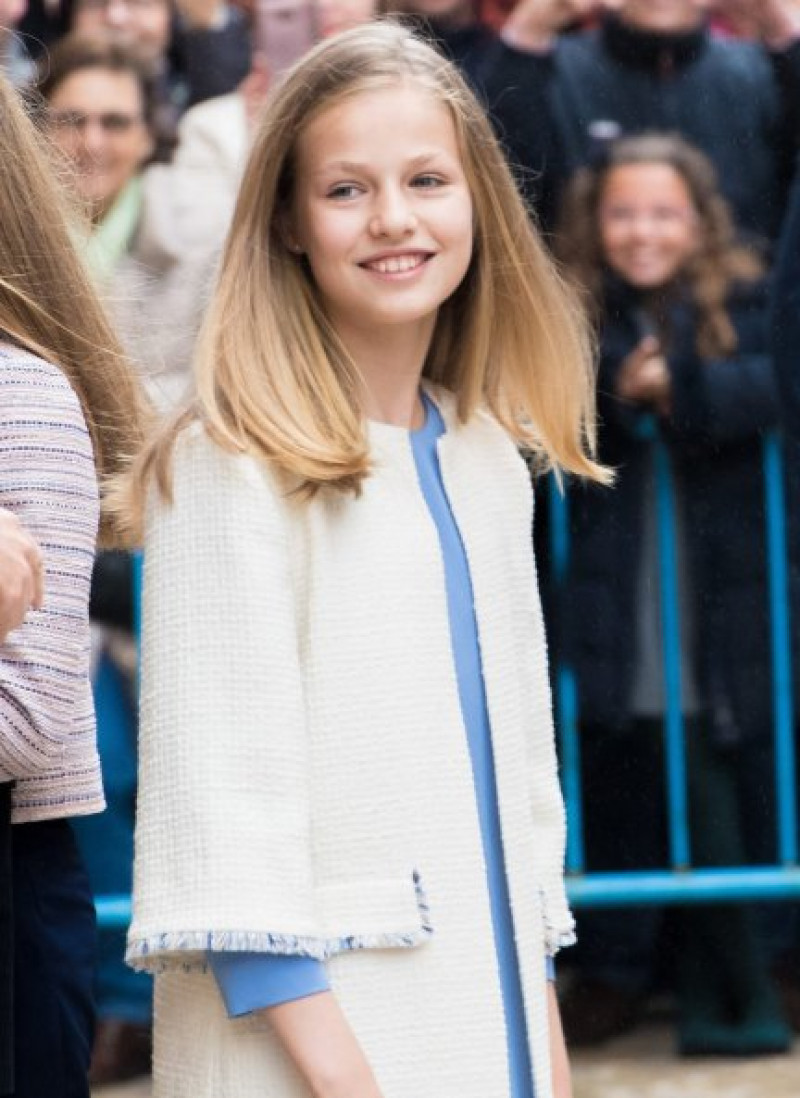 Según la Reina, Leonor «está encantada y muy tranquila» ante su debut en los Premios Princesa de Asturias.