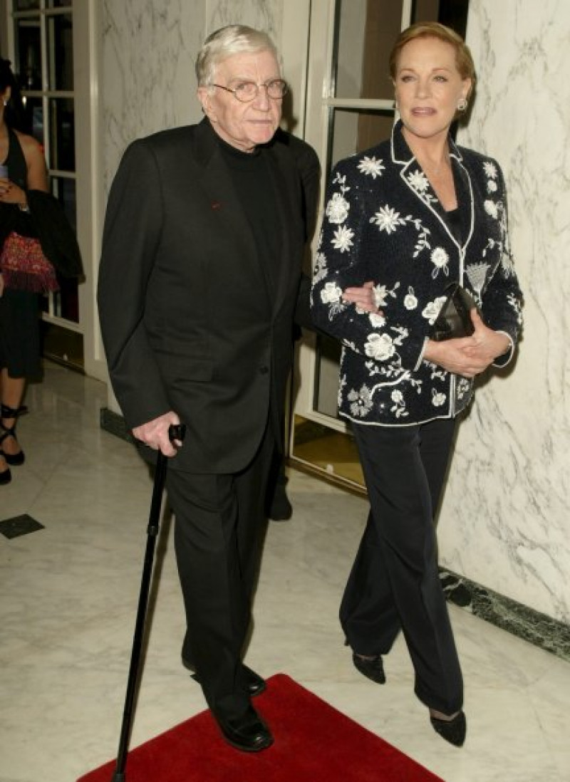 Julie con su segundo marido, el director de cine Blake Edwards.
