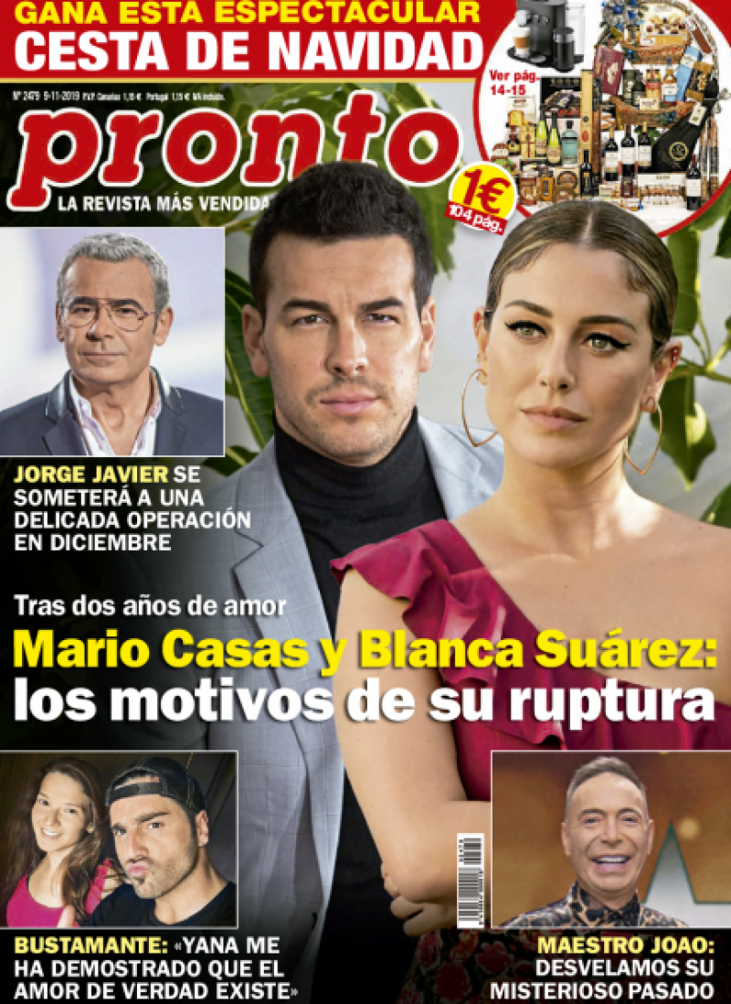 Imagen de la portada de la revista Pronto número 2479.