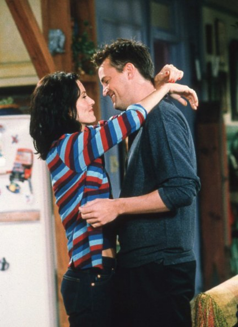 Courtney Cox y Matthew Perry