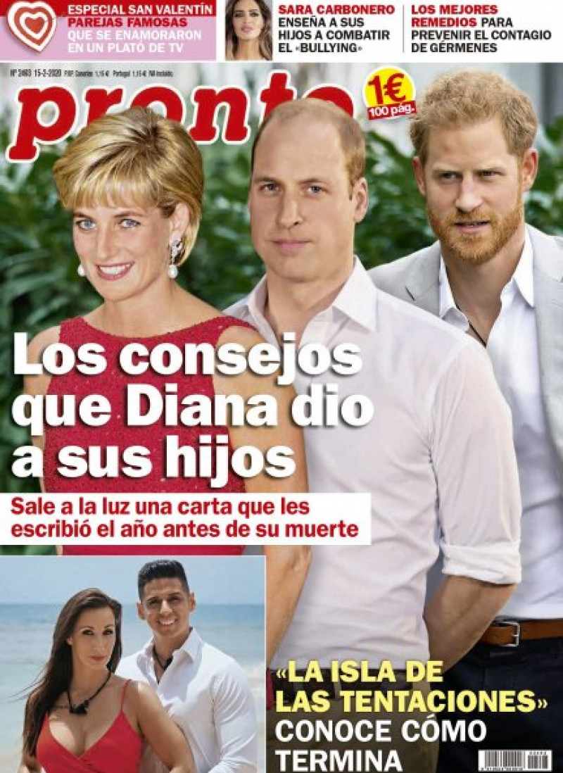 El final de “La isla de las tentaciones” acapara parte de la portada de la revista Pronto.