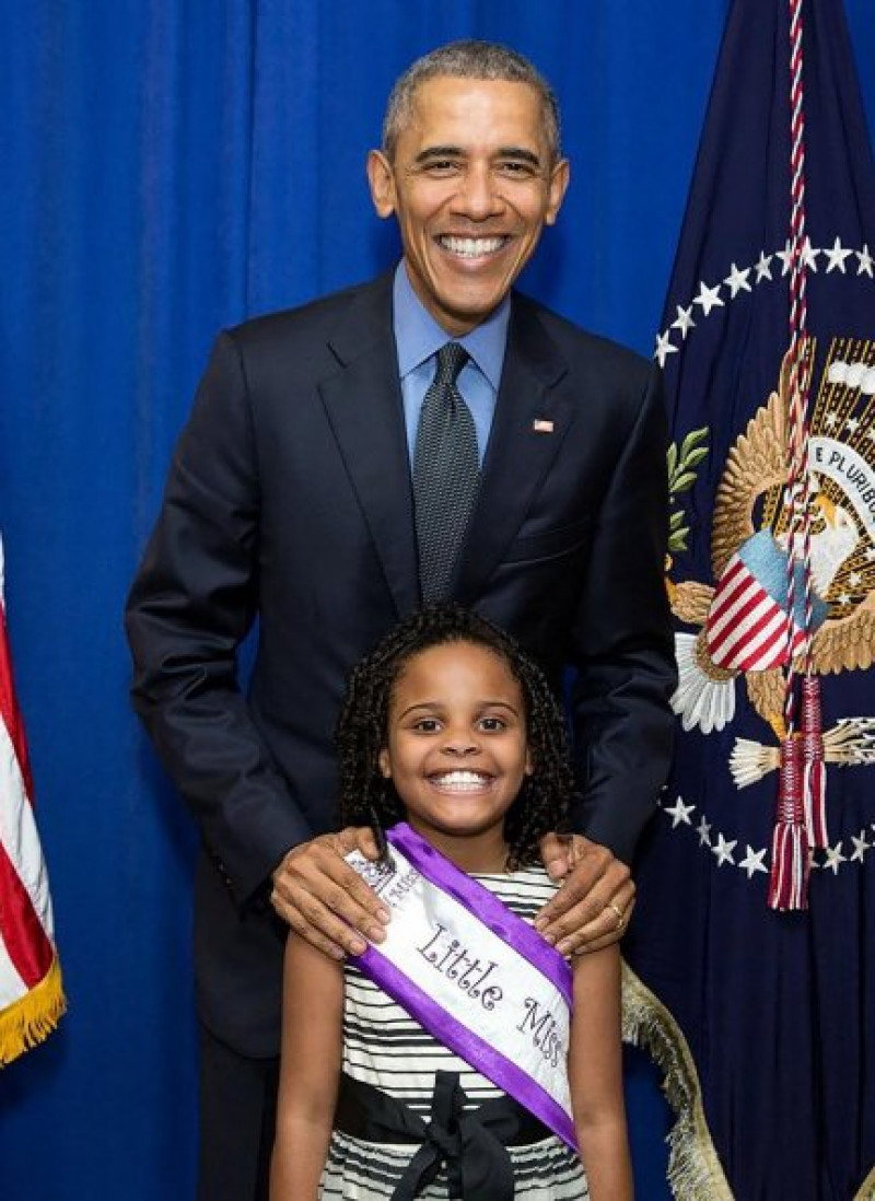 Barack Obama accedió a entrevistarse con Mari.