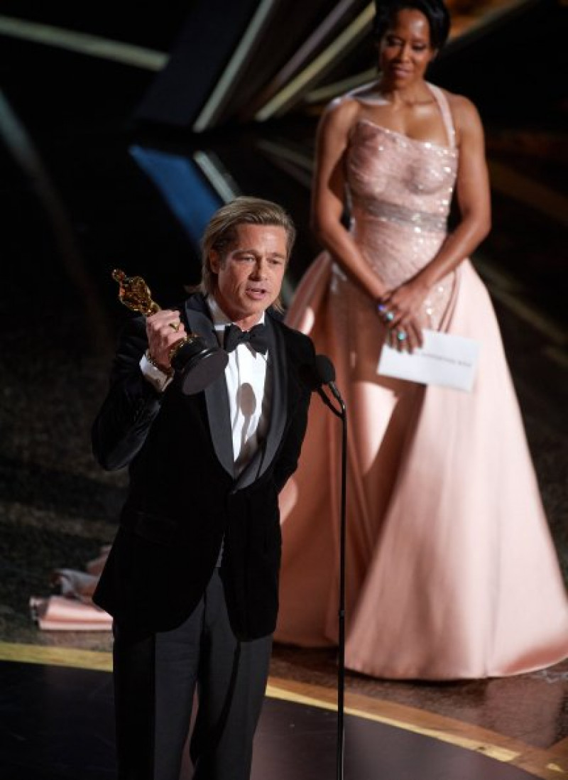 El actor tuvo unas palabras para sus hijos cuando recibió el Oscar.