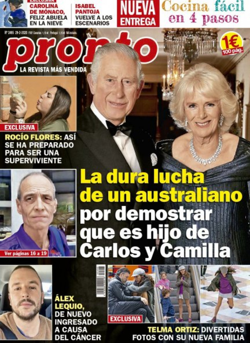 Portada de la revista Pronto número 2495