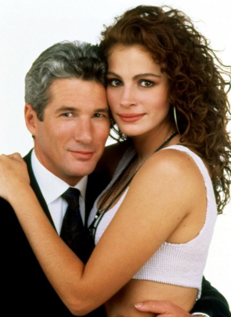 Richard Gere y Julia Roberts tenían 40 y 22 años cuando se estrenó «Pretty Woman».