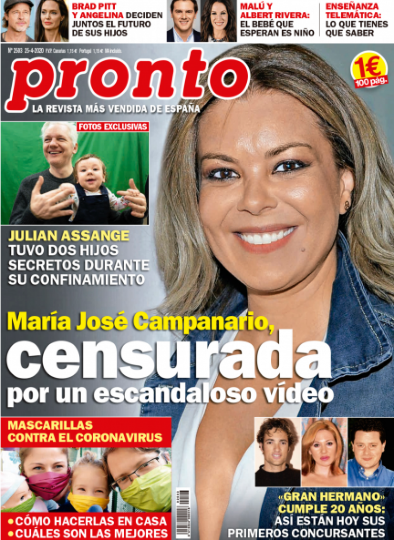 Portada de la revista Pronto número 2503