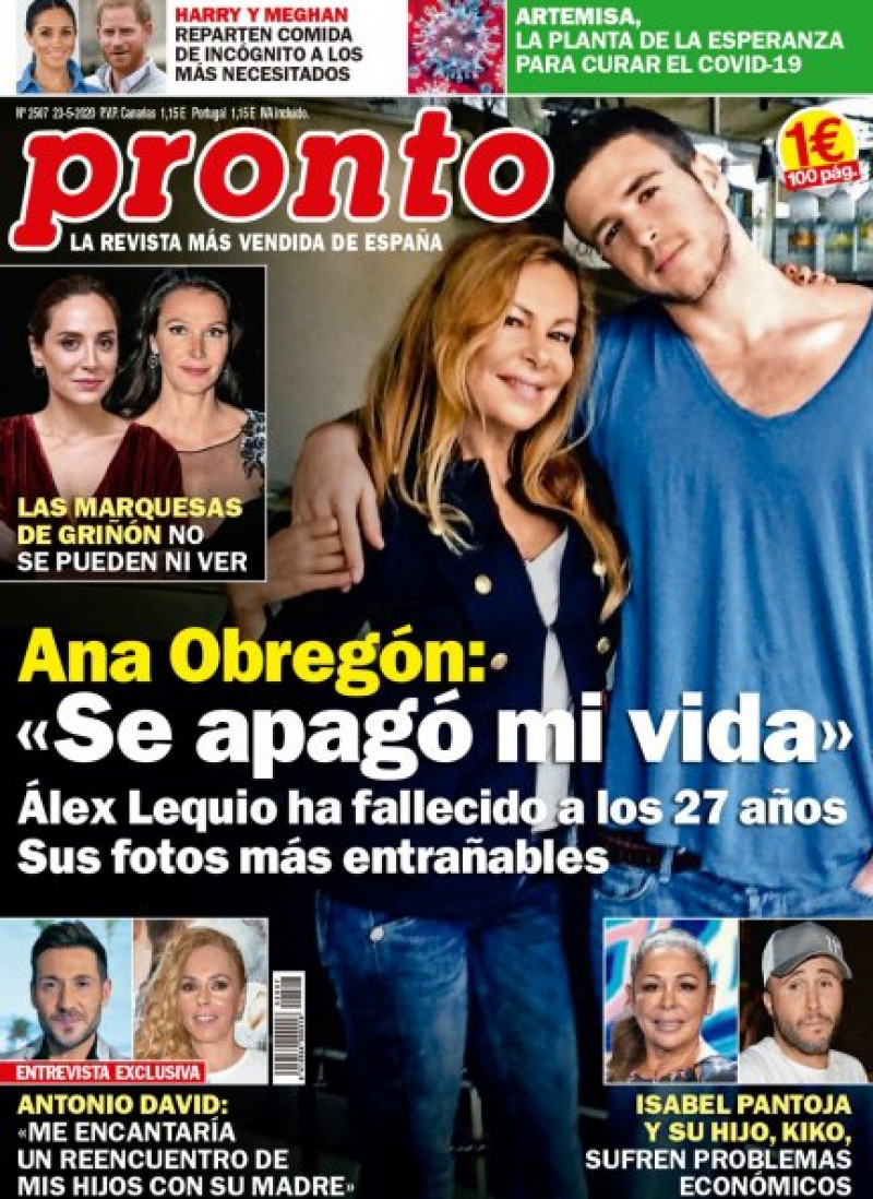 Portada de la revista Pronto número 2507