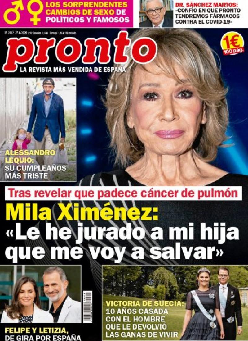Portada de la revista Pronto número 2512