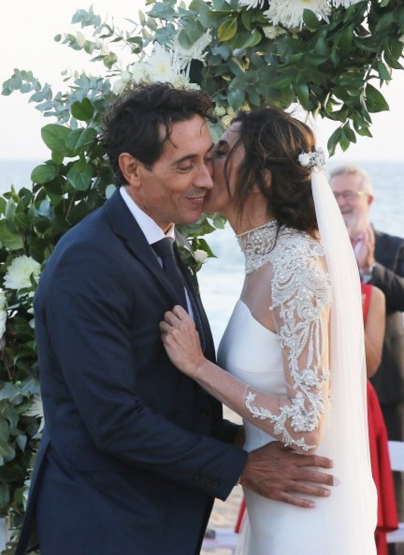 Paz Padilla y Antonio Vidal se casaron frente al mar, en Azahara de los Atunes.