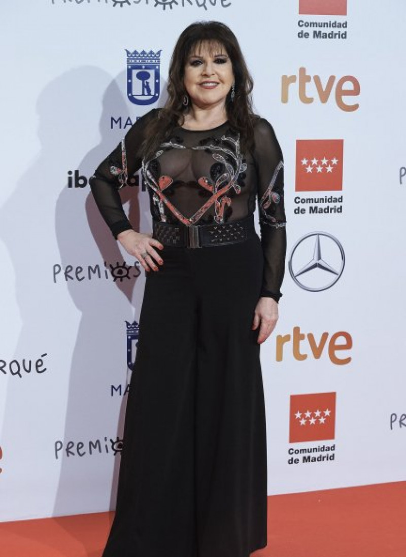 La actriz Loles León en los Premios María Forqué 2020.