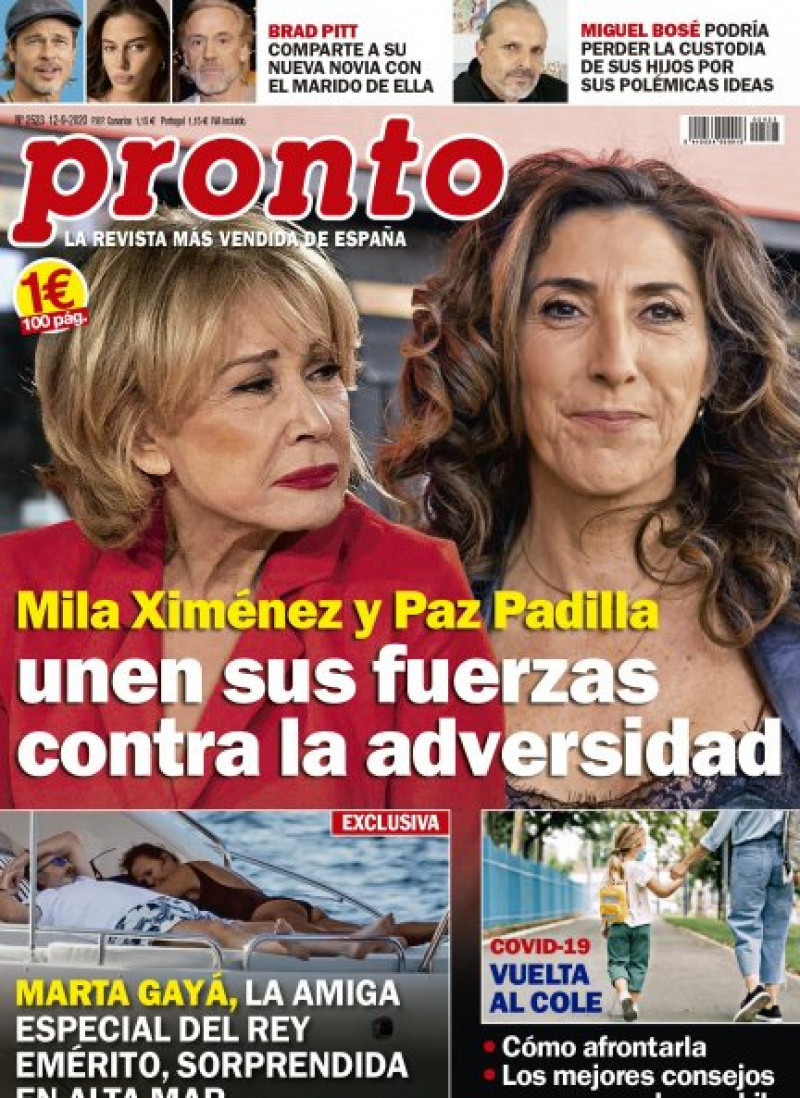 Portada de la revista Pronto número 2523.