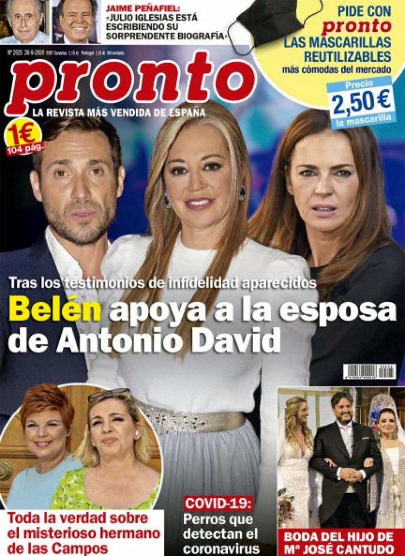 Portada de la revista Pronto 2525.