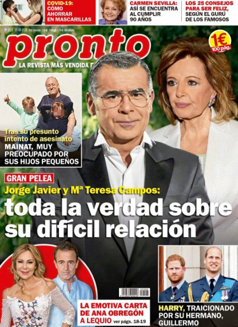 Portada de la revista Pronto número 2528