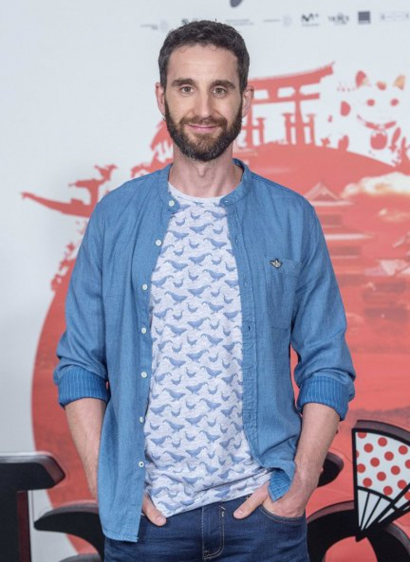 Dani Rovira posando en la presentación de la película ‘Los Japón’.