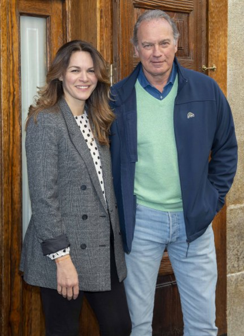 Bertín Osborne y Fabiola cuando aún estaban casados.