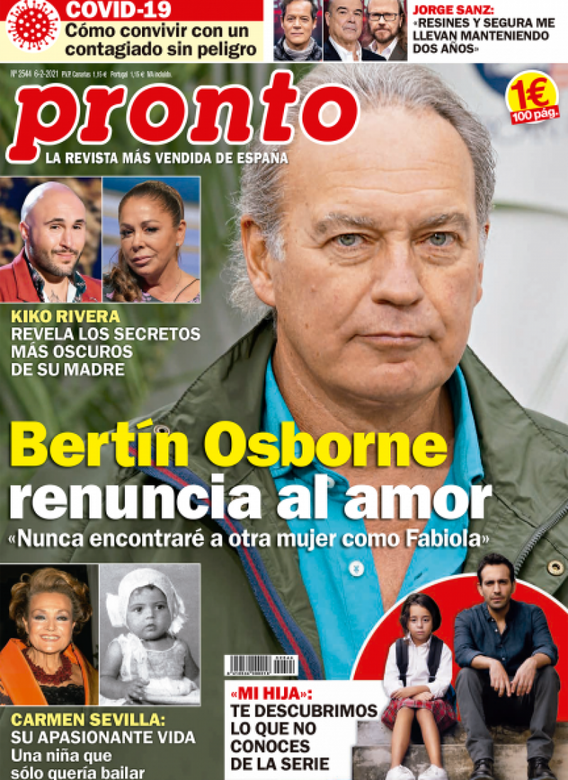 Portada de la revista Pronto Número 2544.