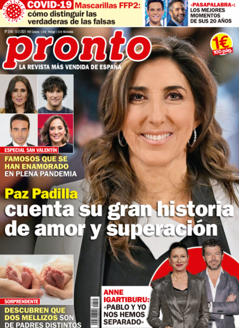 Portada de la revista Pronto número 2545