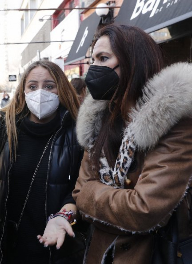 Rocío Flores y Olga Moreno, juntas en Madrid.