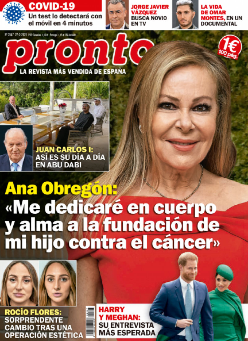 Portada de la revista Pronto número 2547