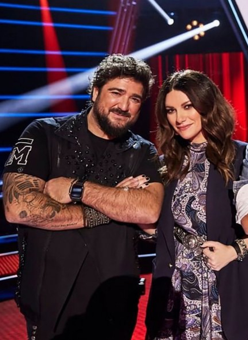 Antonio Orozco y Laura Pausini son grandes amigos.