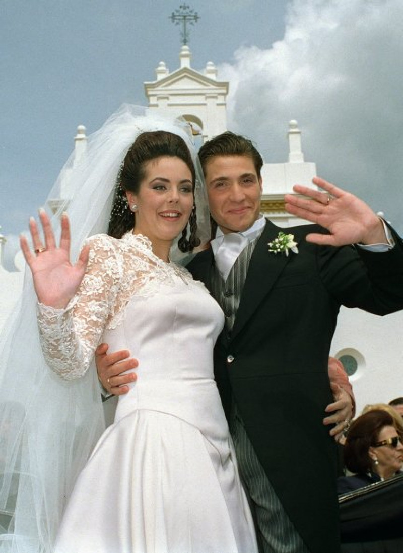 Rocío Carrasco y Antonio David, así fue su boda hace 25 años.