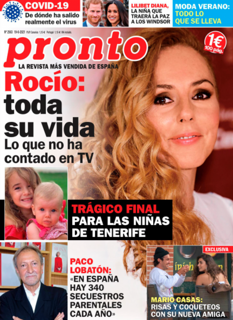 Portada de la revista Pronto número 2563.