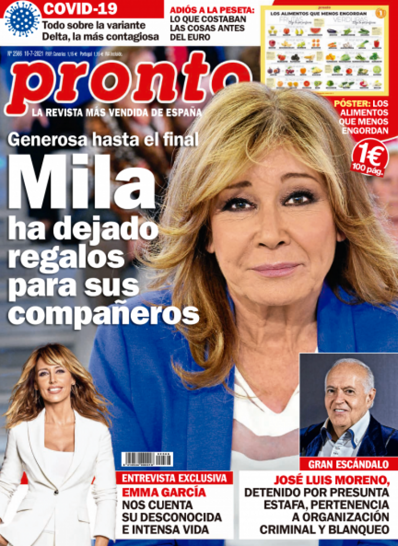 Portada de la revista Pronto número 2566