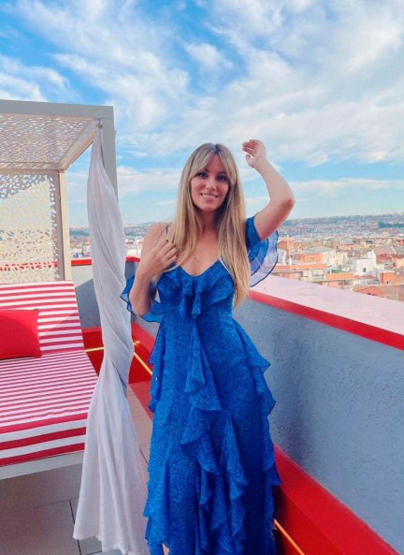 Edurne y De Gea están pasando el verano en su impresionante casa de Madrid.