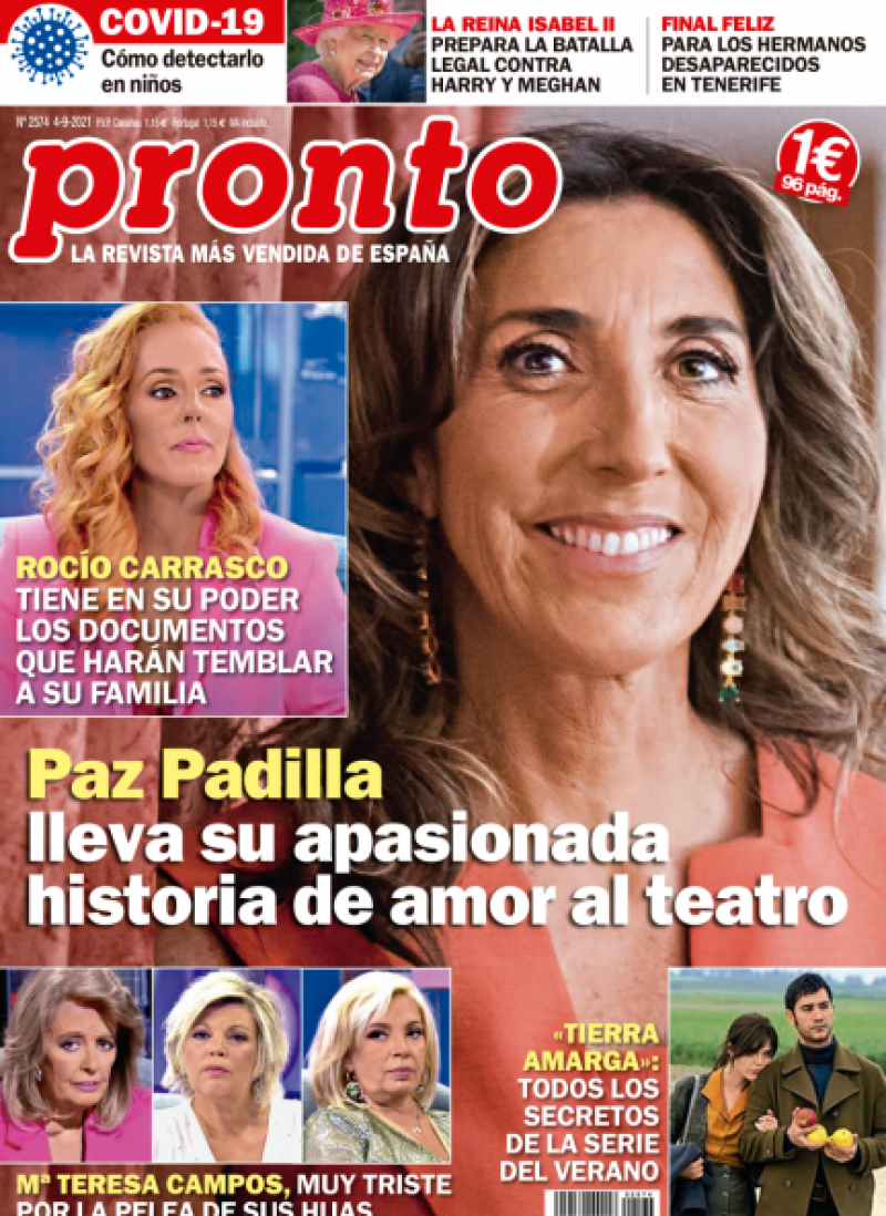 Portada de la revista Pronto 2574.