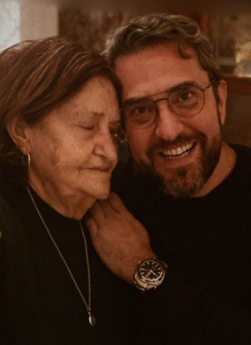 Máximo Huerta y su madre están muy unidos (@maximohuerta).
