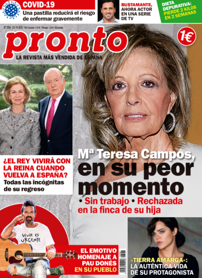 Portada de la revista Pronto número 2581