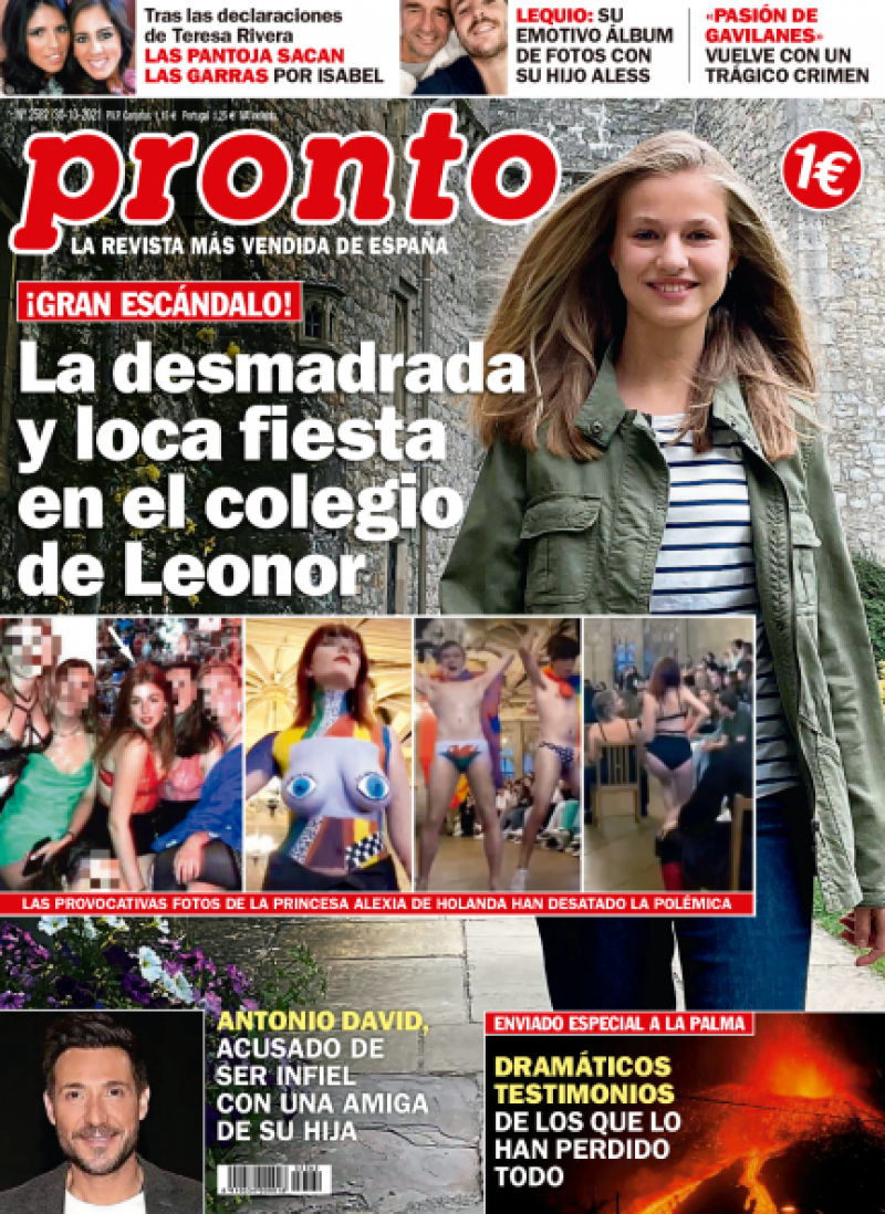 Portada de la revista Pronto número 2582