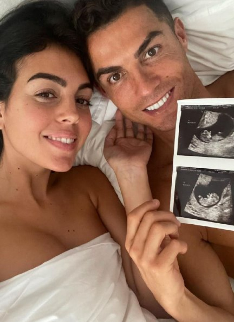 Cristiano y Georgina están felices. ¡Serán padres de gemelos!