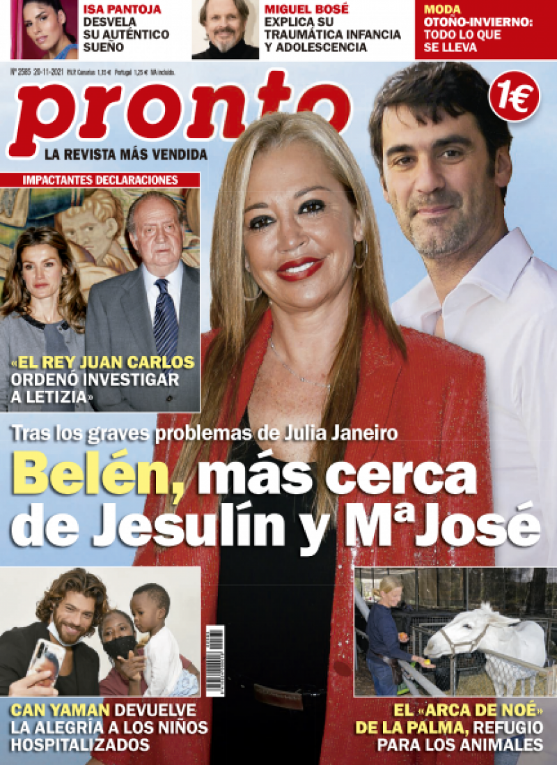 Portada de la revista Pronto número 2585