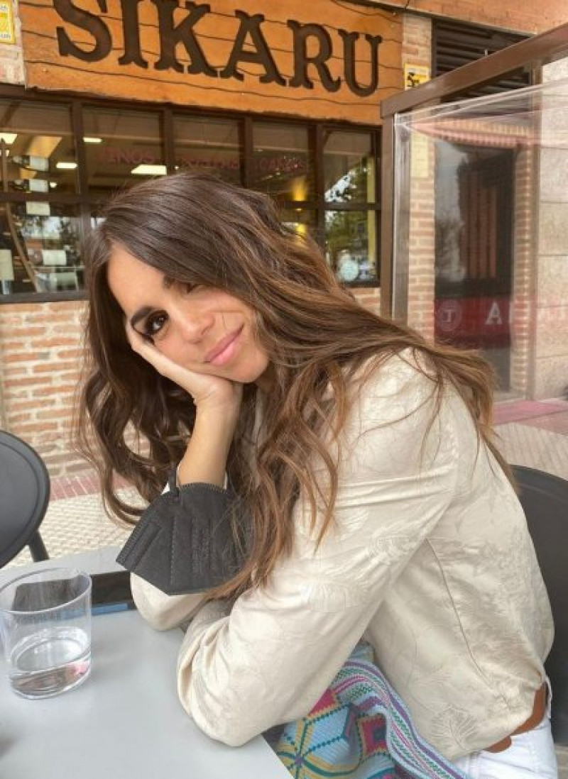 Elena Furiase en una foto de su Instagram (@elenafuriase).