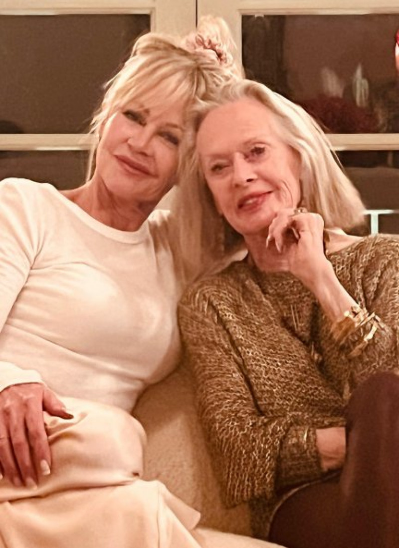 Melanie Griffith y Tippi Hedren tienen una relación muy especial.