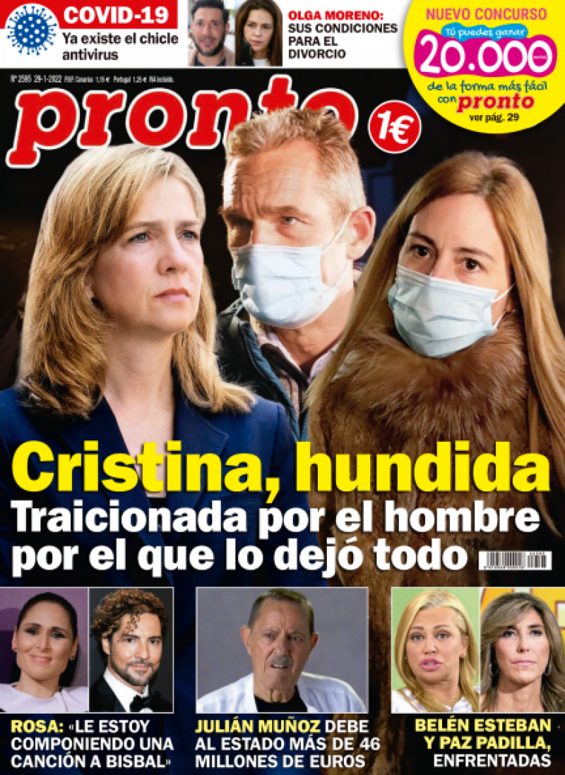 Portada de la revista Pronto número 2595