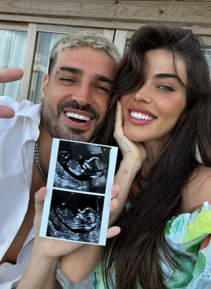 ¡Violeta Mangriñán y Fabio Colloricchio esperan su primer hijo juntos! (@violeta_mangrinyan)