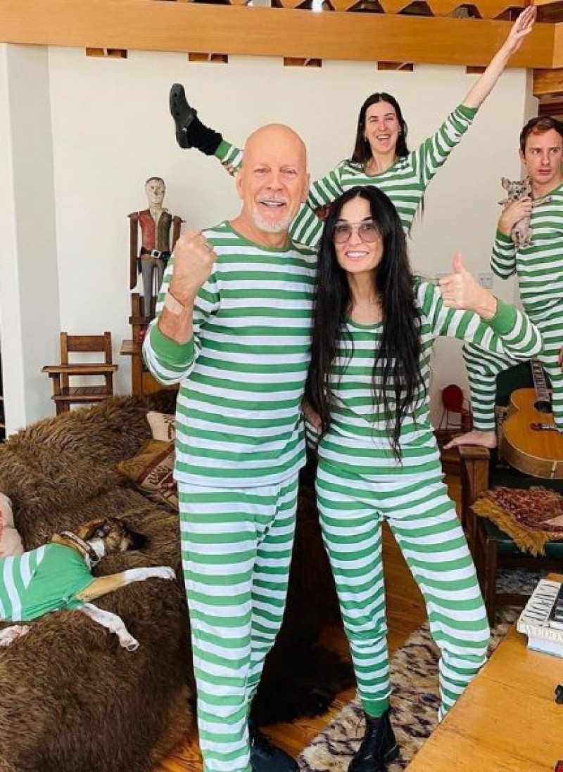 Demi Moore y Bruce Willis llevan 22 años divorciados ¡y son grandes amigos!