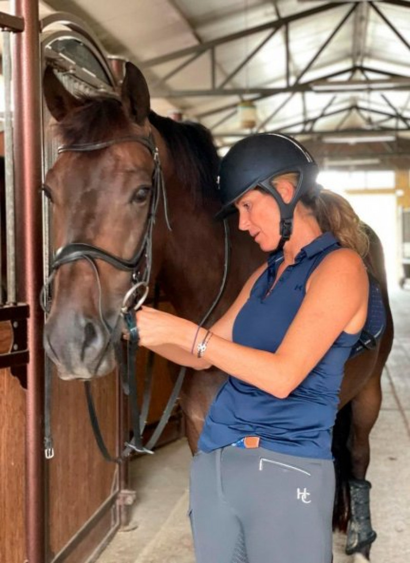 La hija del mítico Joaquín Prat adora a los caballos.