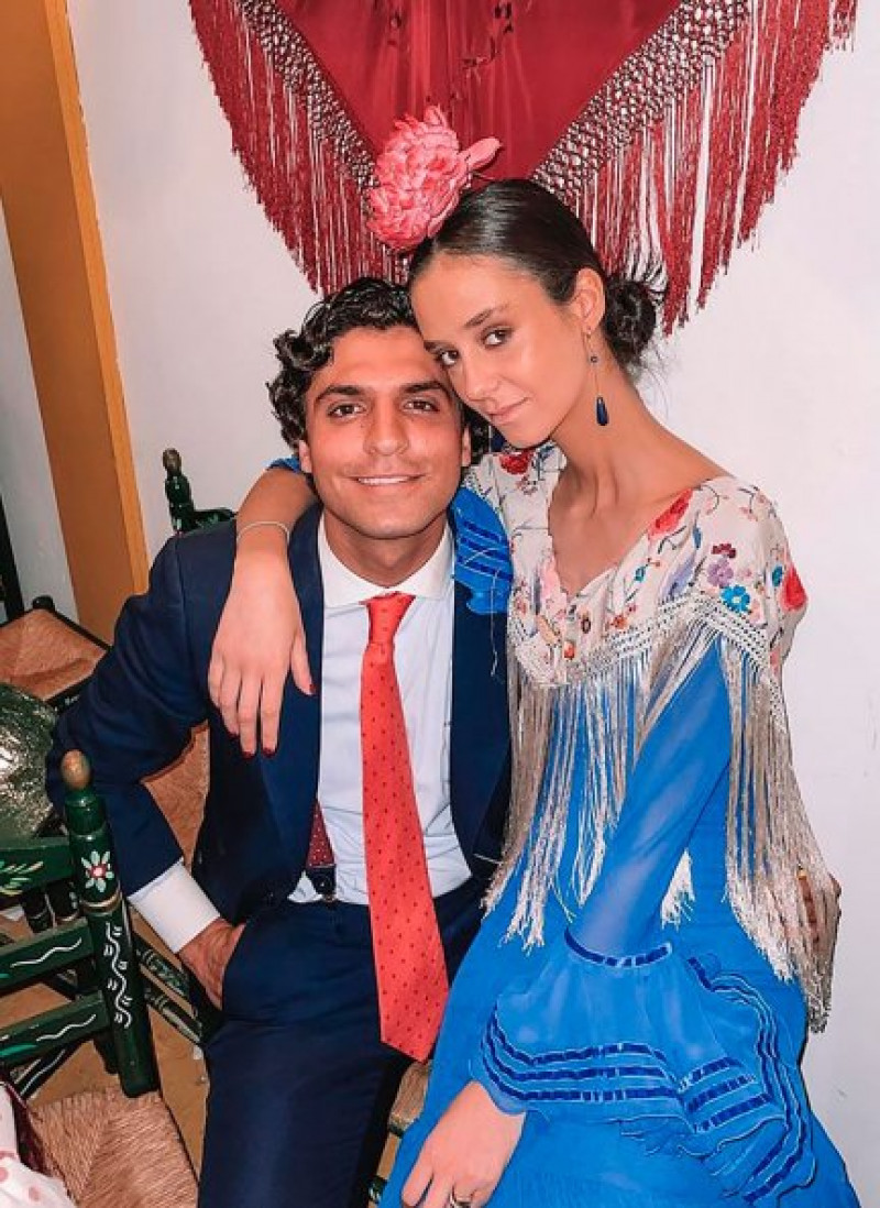 Victoria Federica compartió buenos momentos en la feria con su gran amigo Tomás Páramo.