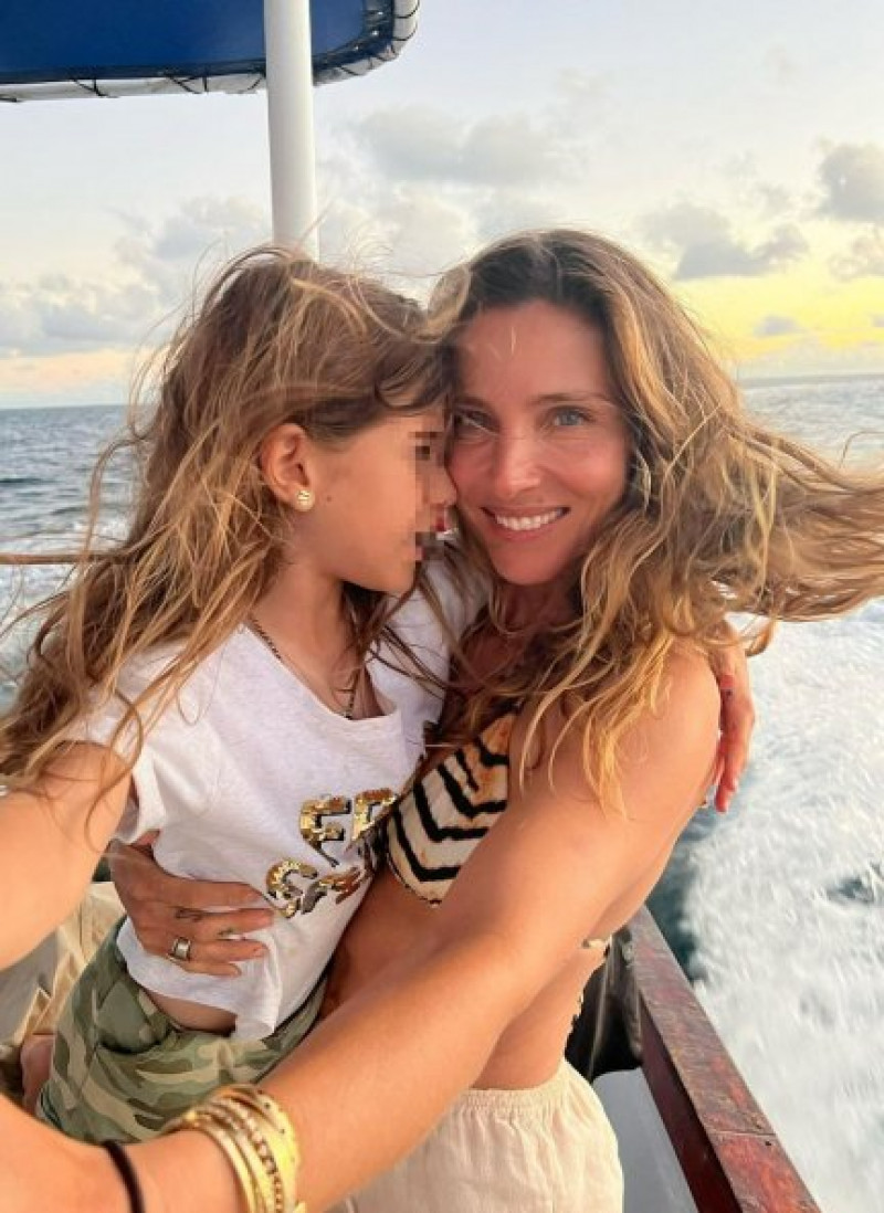 Elsa Pataky de vacaciones junto a su hija mayor, India Rose (@elsapatakyconfidential).