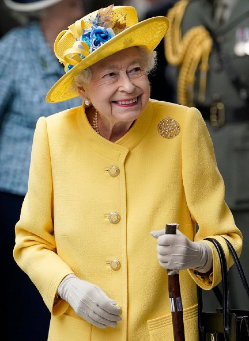 Isabel II, de 96 años, ha reaparecido estos días luciendo muy buen aspecto.