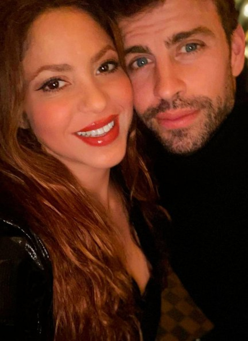 Última foto que Shakira ha compartido en Instagram con Gerard, por San Valentín.