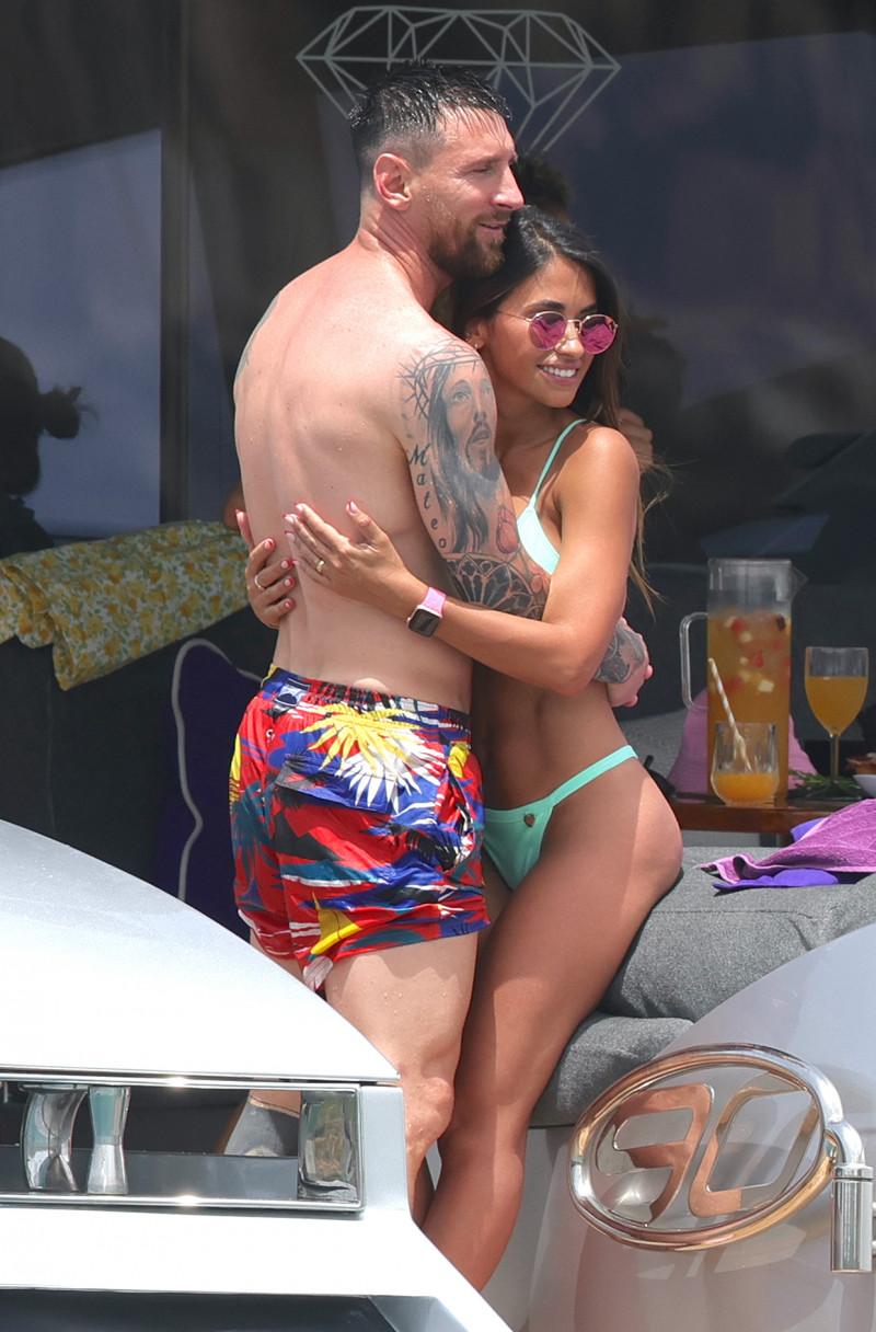 messi antonella vacaciones