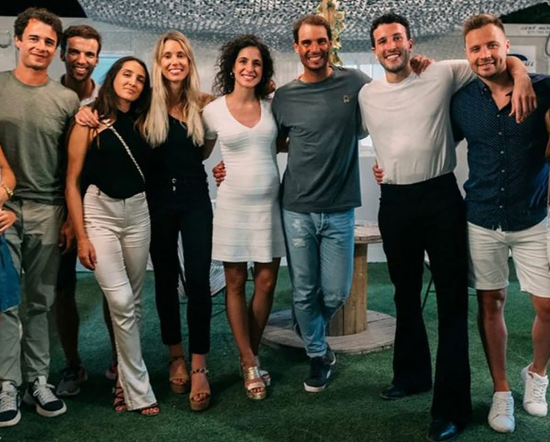 rafa nadal mery perello concierto sebastian yatra